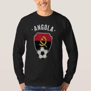 Angola Voetbal Angola Flag Football Angolan Pride T-shirt