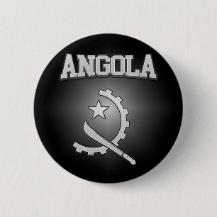 Angola wapenstilstand ronde button 5,7 cm