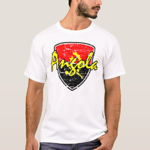 Angolese afschermingsontwerp t-shirt