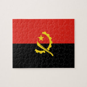 Angolese vlag legpuzzel