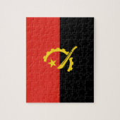 Angolese vlag legpuzzel (Verticaal)