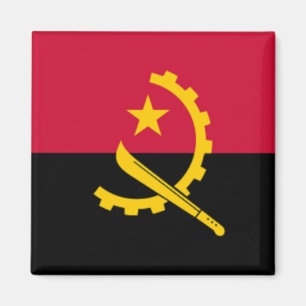 Angolese vlag magneet