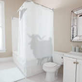 Angora Buck Goat Shadow Silhouette Shadow Buddies Douchegordijn (In situ)