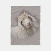 Angora Goat Fleece Deken (Voorkant)