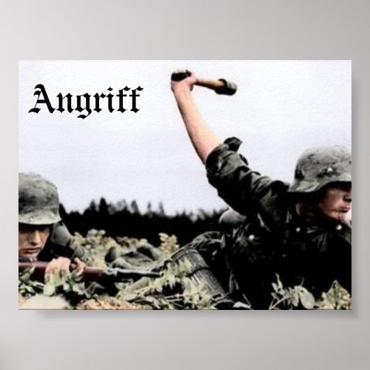 Angriff Poster (Voorkant)