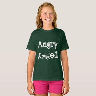 Angry Angel bedroefd belettering Helena T-shirt