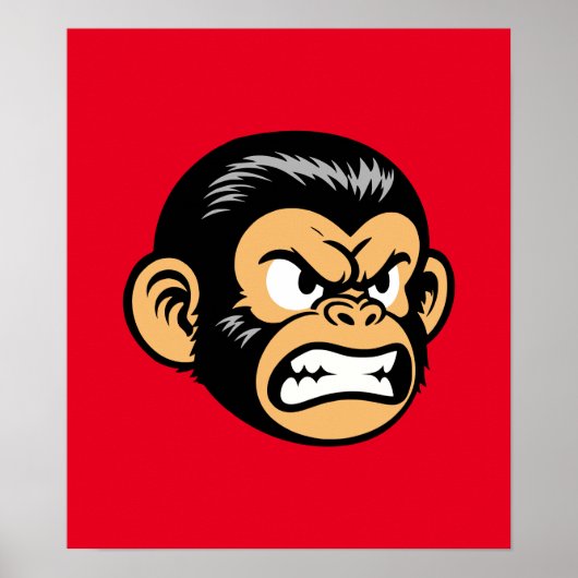 Angry Ape Poster (Voorkant)