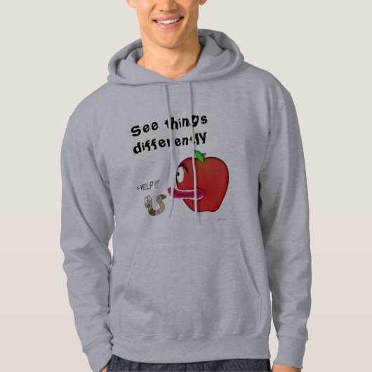 Angry Apple Hoodie (Voorkant)