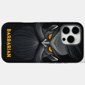 Angry Barbarian gepersonaliseerd Case-Mate iPhone Case (Achterkant (horizontaal))