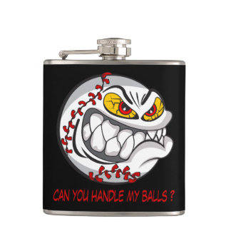 Angry Baseball Black Heupfles