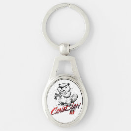 Angry Beaver Canadian AF Sleutelhanger