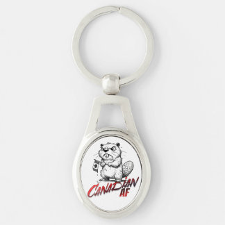 Angry Beaver Canadian AF Sleutelhanger