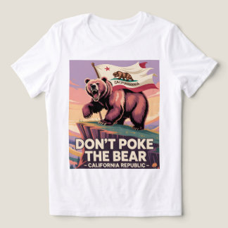 Angry Beer California Republic Grappig T-shirt