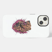 Angry Beer Roar | Fierce Wildlife Phone Case" iPhone Hoesje (Achterkant horizontaal)
