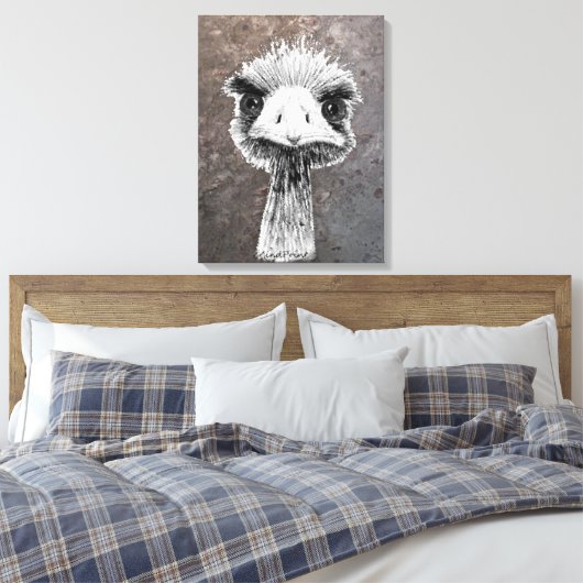 Angry Bird Canvas Afdruk (Insitu (Slaapkamer))