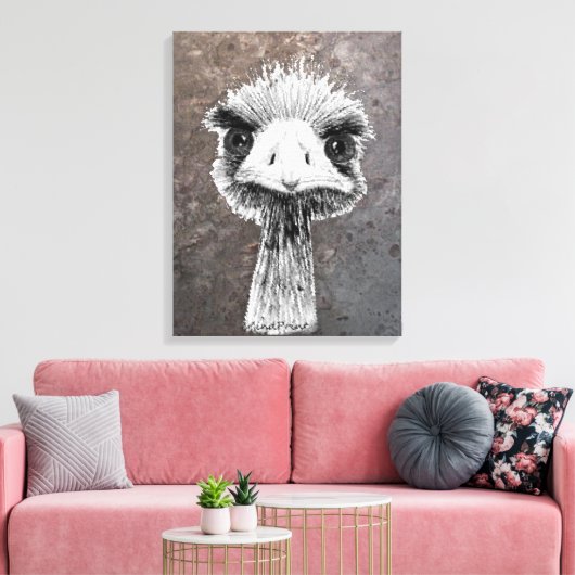 Angry Bird Canvas Afdruk (Insitu (Woonkamer))