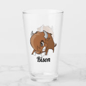 Angry Bison Glas (Voorkant)