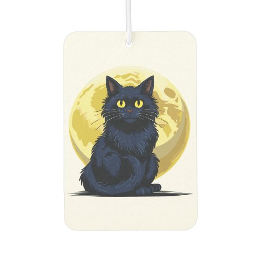 Angry black cat luchtverfrisser (Voorkant)