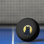 Angry black cat pingpongballen (Net)