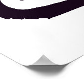 Angry Black Cat Poster (Hoek)