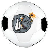 Angry Bomb Cartoon Soccer Ball - Grumpy Graphic  (Tourné)