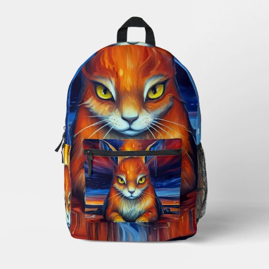 Angry Bunny Bedrukte Rugzak (Voorkant)