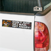 Angry Bunny Bumpersticker 1 (Op Truck)