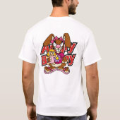Angry Bunny Little Girl Shirt 2 (Achterkant)
