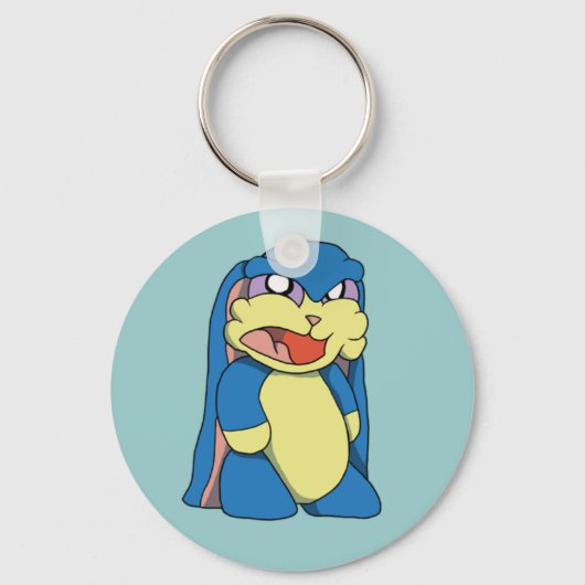 Angry Bunny Sleutelhanger (Voorkant)