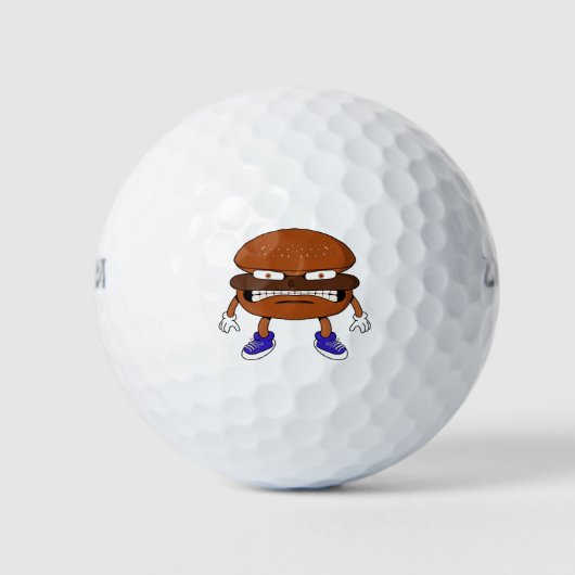 Angry Burger Golfballen (Voorkant)