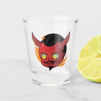 Angry Carl Shot Glass Glas