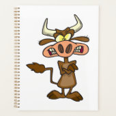 Angry Cartoon Bull Funny Grumpy (Devant)