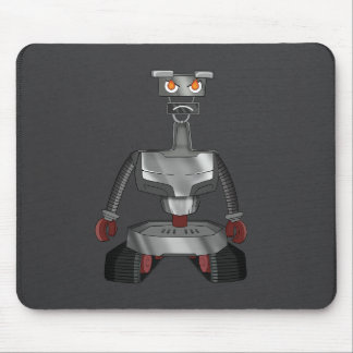 Angry cartoon Robot Mousepad Muismat