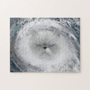 Angry Cat 5 orkaan Legpuzzel