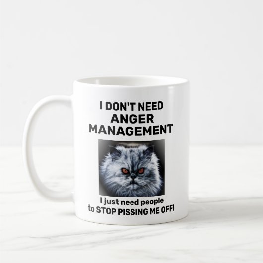 Angry Cat Anger Management Mok (Links)