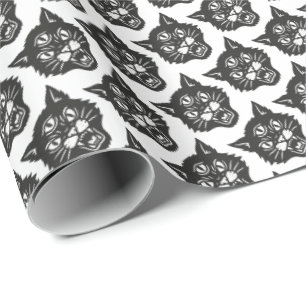 Angry Cat Cadeaupapier