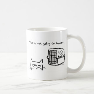 Angry Cat gaat NIET naar de Vet Koffiemok