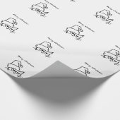 Angry Cat is Cadeaupapier (Hoek)