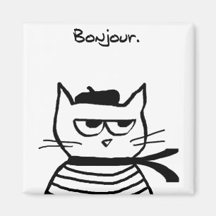 Angry Cat is zo erg Frans Magneet