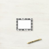 Angry Cat Post-it® Notes (Op bureau)