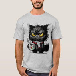 Angry cat t-shirt
