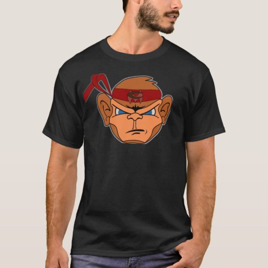 Angry Code Monkey T-shirt (Voorkant)