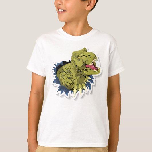 Angry Dinosaur T-shirt (Voorkant)