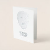 ANGRY DONALD TRUMP CUSTOM FOLIE KAARTEN (Voorkant)