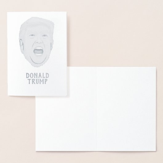 ANGRY DONALD TRUMP CUSTOM FOLIE KAARTEN (Display)