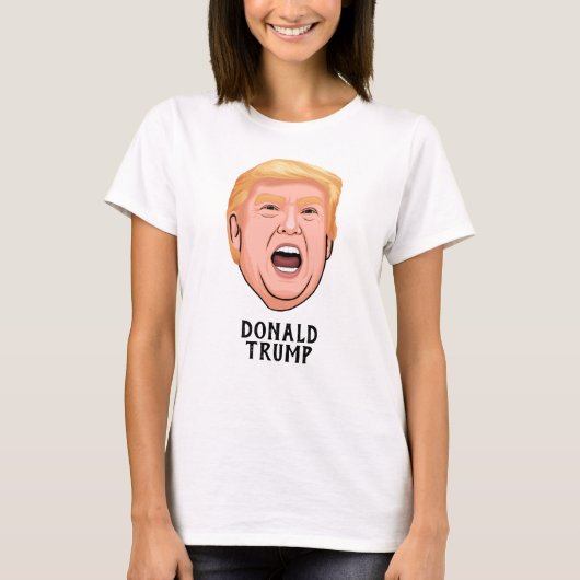 ANGRY DONALD TRUMP CUSTOM T-SHIRT (Voorkant)