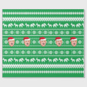 Angry Donald Trump Kerstmis Cadeaupapier (Vlak)