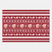 Angry Donald Trump Kerstmis Inpakpapier Vel (Voorkant 3)