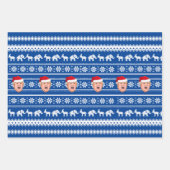 Angry Donald Trump Kerstmis Inpakpapier Vel (Voorkant)