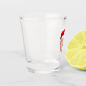 Angry Donald Trump Kerstmis Shot Glas (Links)